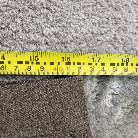 Vintage Levis Action Slacks Men 34x30 Brown Flat Front Dress Pants Durable Press - Picture 6 of 10